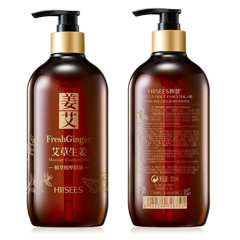 Ginger Essential Oil 500ml for Body Care and Moisture